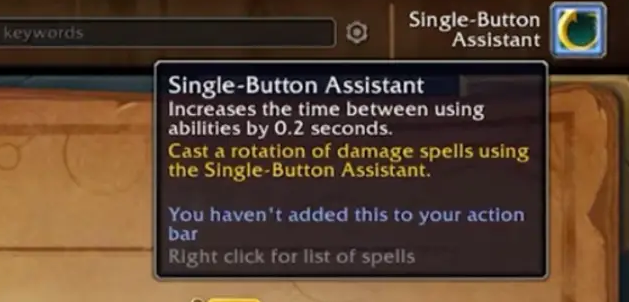 wow One-Button Combat Assistant